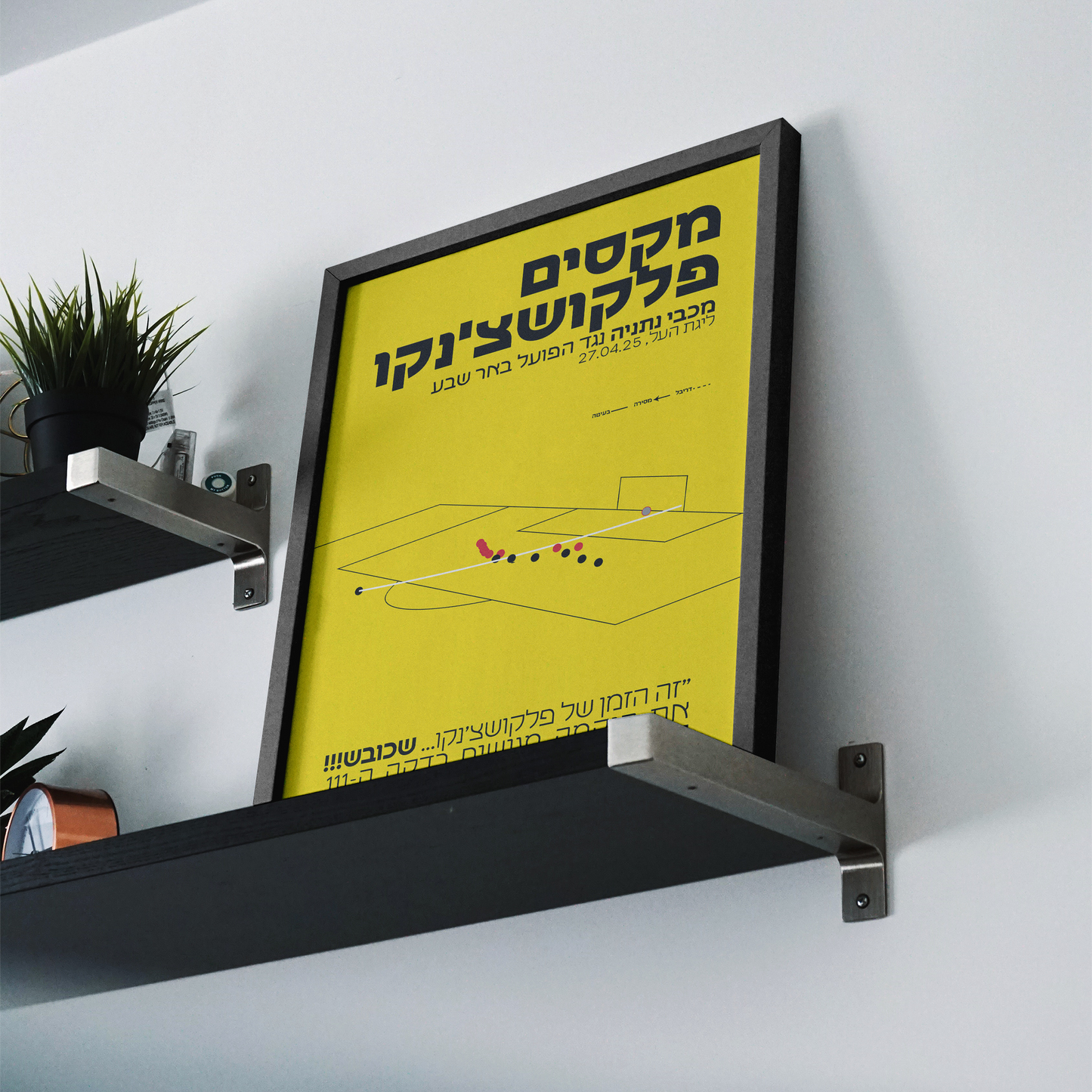 מקסים פלקושצ'נקו - מכבי נתניה נגד הפועל ב״ש 2025