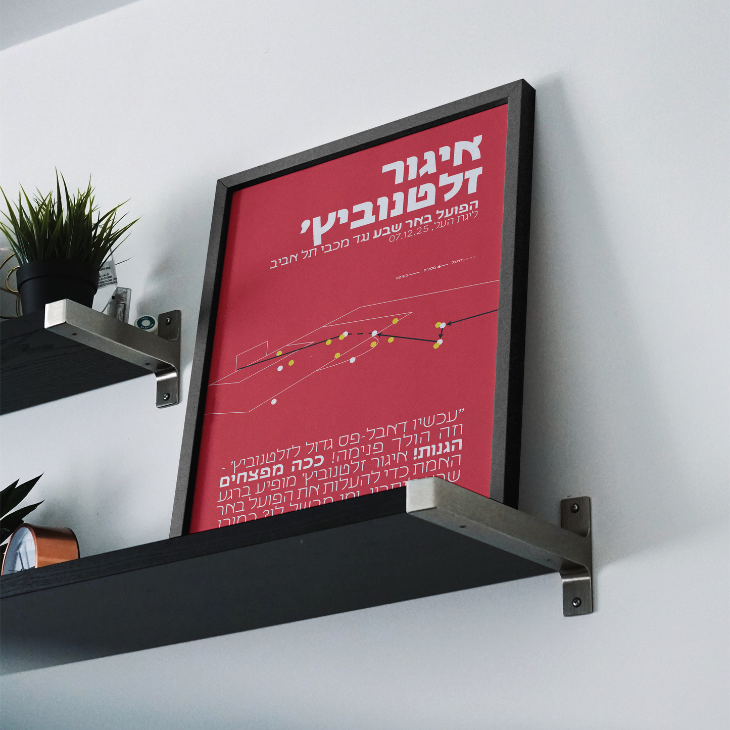 איגור זלטנוביץ׳ - הפועל באר שבע נגד מכבי ת״א 2025