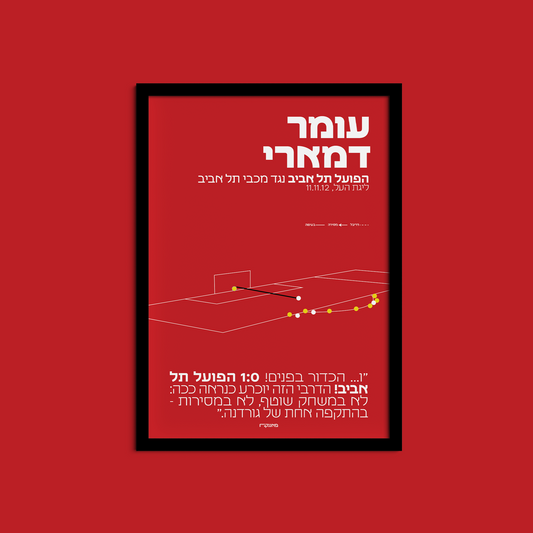 עומר דמארי - הפועל תל אביב נגד מכבי ת״א 2012